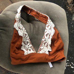 Urban Outfitters Brown Lace Bralette